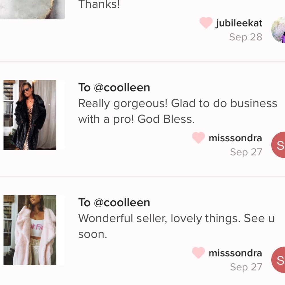 🆕Aria Pink Oversized Faux Fur Vegan Jacket Coat - Picture 8 of 8